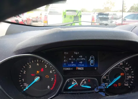 2017 Ford Escape Titanium из США, поврежденный, VIN 1FMCU0J91HUE56815